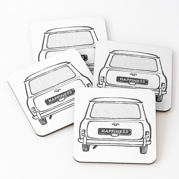 Item preview, Happiness is Mini-Shaped (mono) designed and sold by PetroleumSpirit.