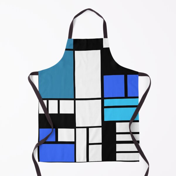 Item preview, Modrian inspired Composition with Blue, Blue, and blue designed and sold by helveticate.