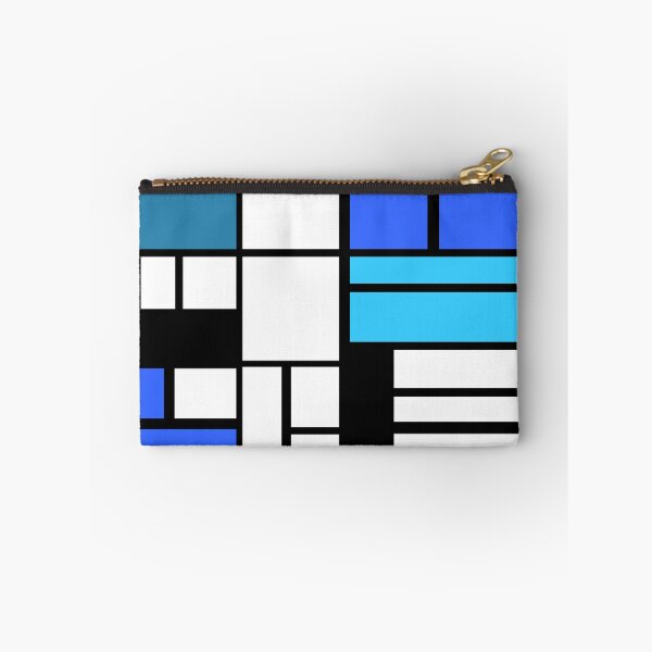 Item preview, Modrian inspired Composition with Blue, Blue, and blue designed and sold by helveticate.