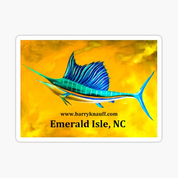 Sailfish (Emerald Isle) Sticker