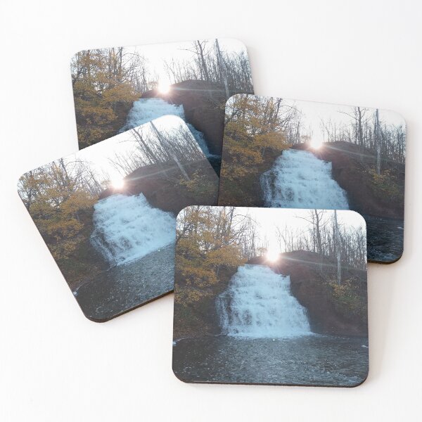 Item preview, Waterfall in the woods designed and sold by edwardtiptonart.