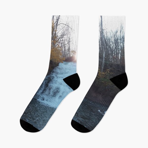 Item preview, Waterfall in the woods designed and sold by edwardtiptonart.