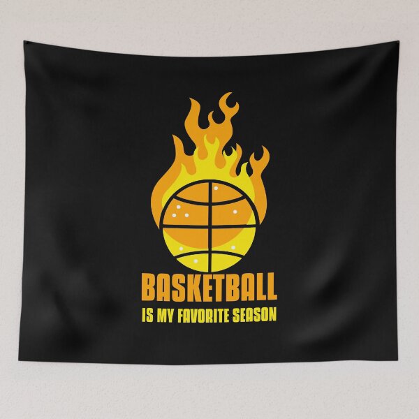 Item preview, Basketball Is My Favorite Season designed and sold by AmberSiraj.