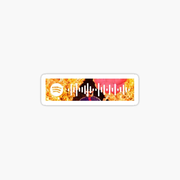 Oliver Tree Spotify Code Sticker