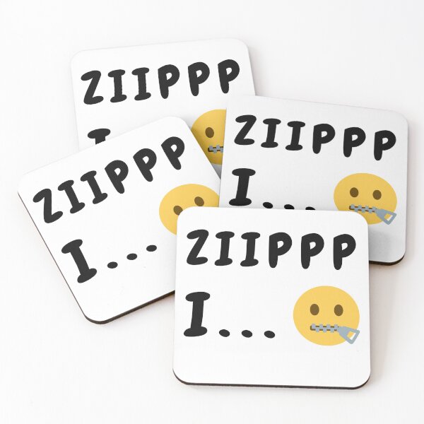 Item preview, ZIIPPP I... [ST3] (ZIP IT) SARCASTIC QUOTE T SHIRT  designed and sold by HIPNOTIZAR  CRAFTS.