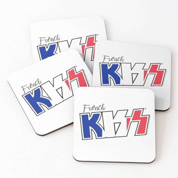 Artikelvorschau, Französisch Kiss The Band Logo entworfen und verkauft von Sunny Collections.