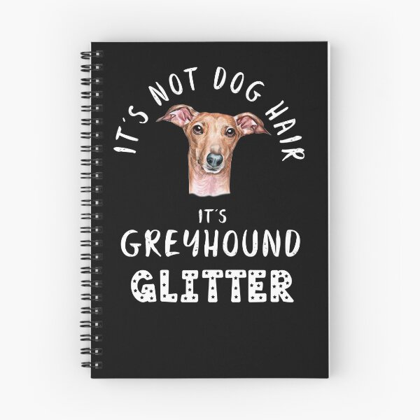 Artikelvorschau, Es sind keine Hundehaare, sondern Windhunde mit Glitzer, lustiges Hundezitat entworfen und verkauft von theshirtinator.