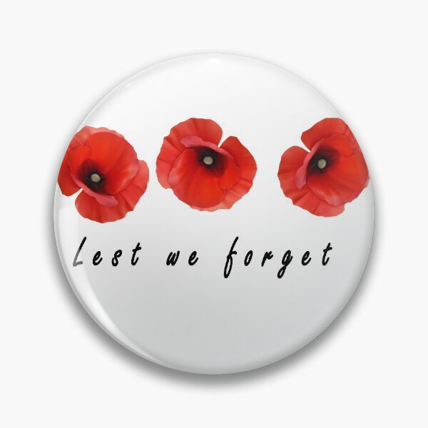 Item preview, Lest we forget designed and sold by EstiloSoul.