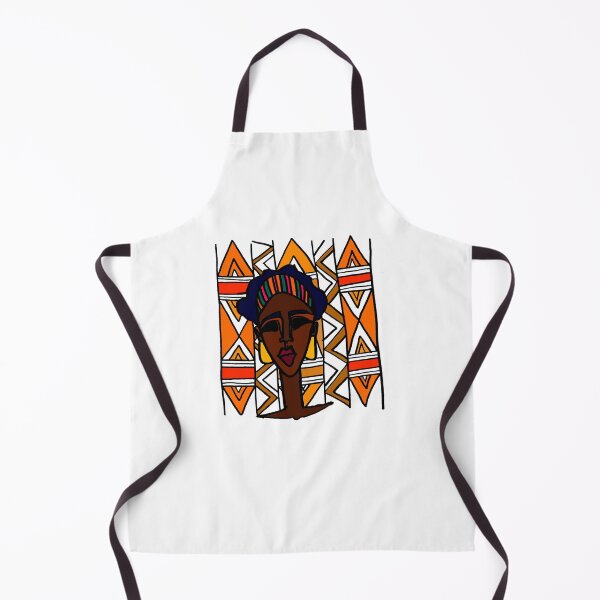 Item preview, Multicoloured Ethnic Simple Woman Design designed and sold by junepillows.