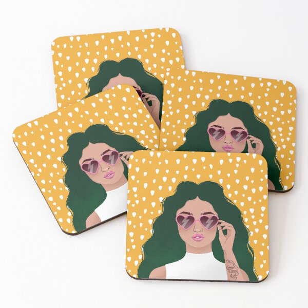 Item preview, Heart Sunglasses Gal designed and sold by Laura Caballero.