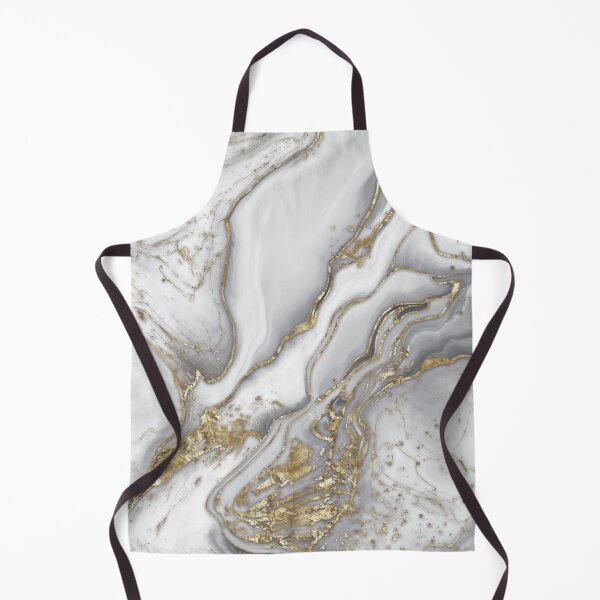 Item preview, Liquid marble - pearl and gold designed and sold by k9printart.