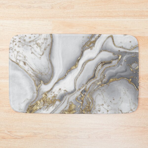 Item preview, Liquid marble - pearl and gold designed and sold by k9printart.