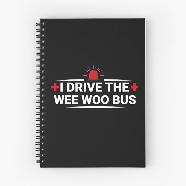 Item preview, I Drive The Wee Woo Bus designed and sold by Life Shop.