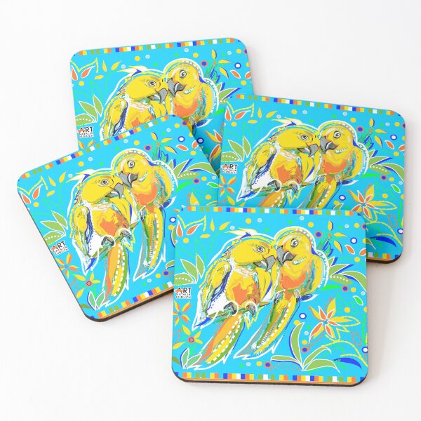 Item preview, Yellow Parrot by Natalia KURUCH designed and sold by nataliakuruch.