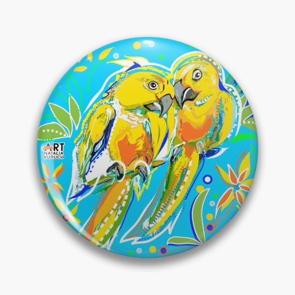 Item preview, Yellow Parrot by Natalia KURUCH designed and sold by nataliakuruch.