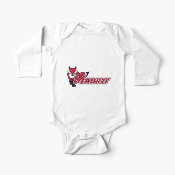 The Marist Red Foxes Long Sleeve Baby One-Piece