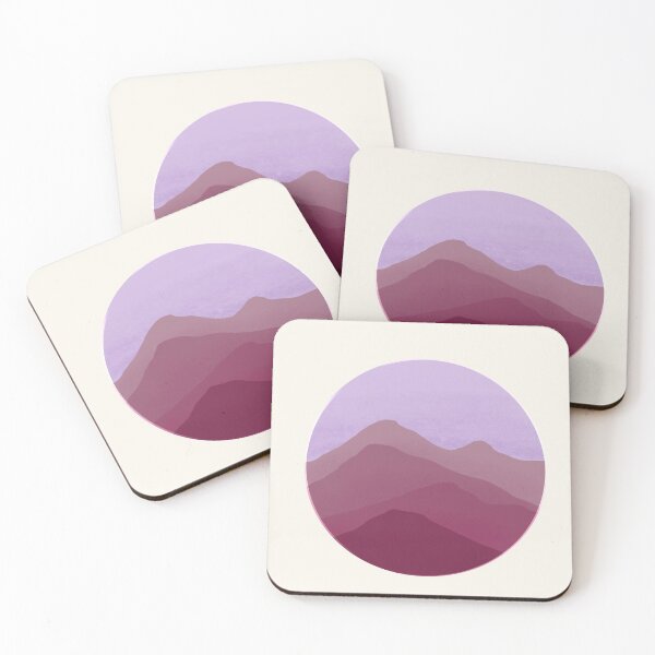 Item preview, Magenta Mountains  designed and sold by NinaNotes.