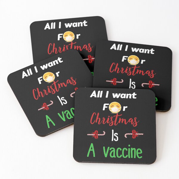 Item preview, All I want for Christmas is a vaccine, funny merry Christmas  designed and sold by Boss  Bubble.