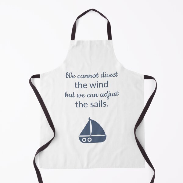 Item preview, Positivity Sailboat Adjust The Sail Quote designed and sold by rustydoodle.