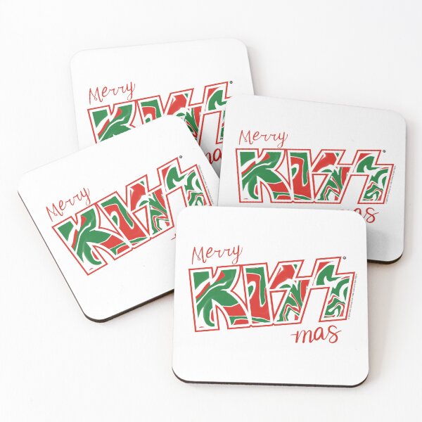 Item preview, Merry Kiss-Mas Christmas Kiss The Band Logo Red designed and sold by Sunny Collections.