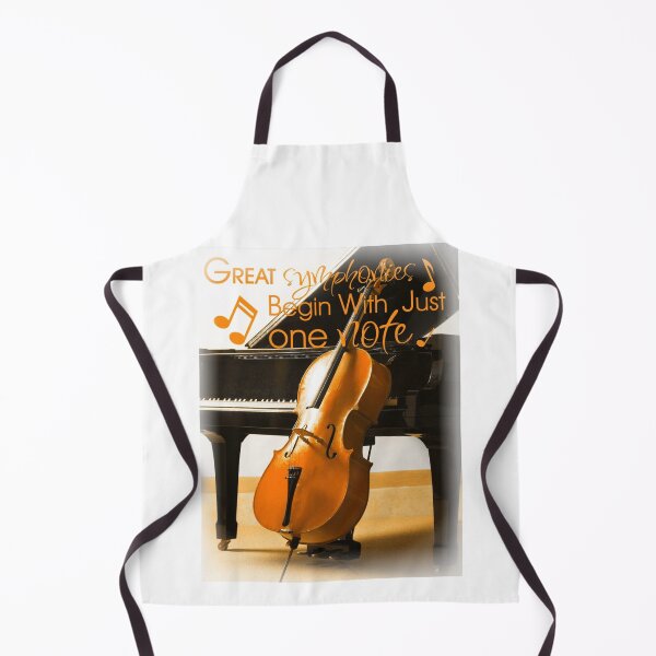 Item preview, Great Symphonies Begin With Just One Note Quote Music Print designed and sold by Mary Riley.