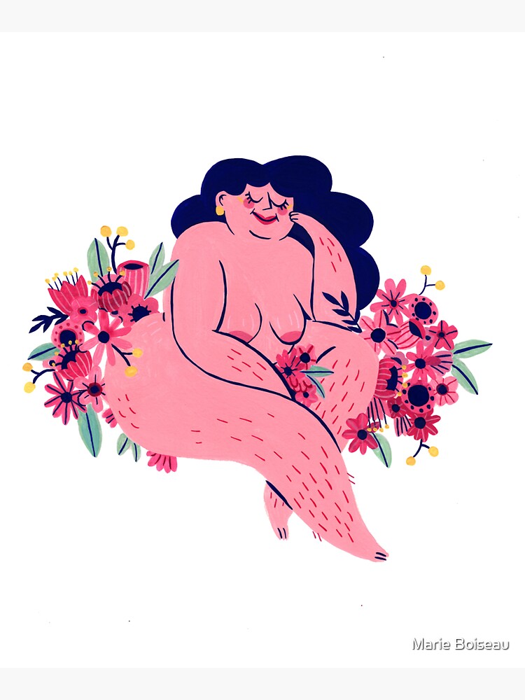 Among the flowers by marie-boiseau