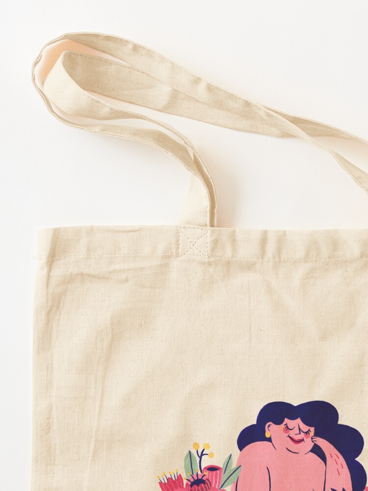 Alternate view of Among the flowers Tote Bag