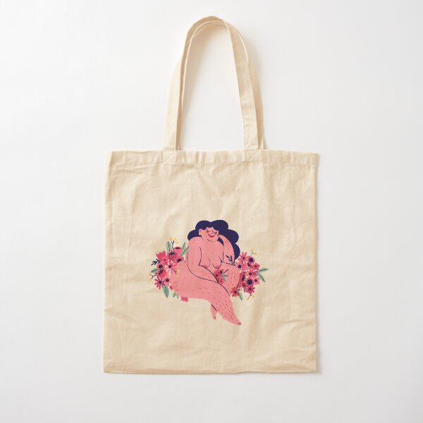 Among the flowers Cotton Tote Bag