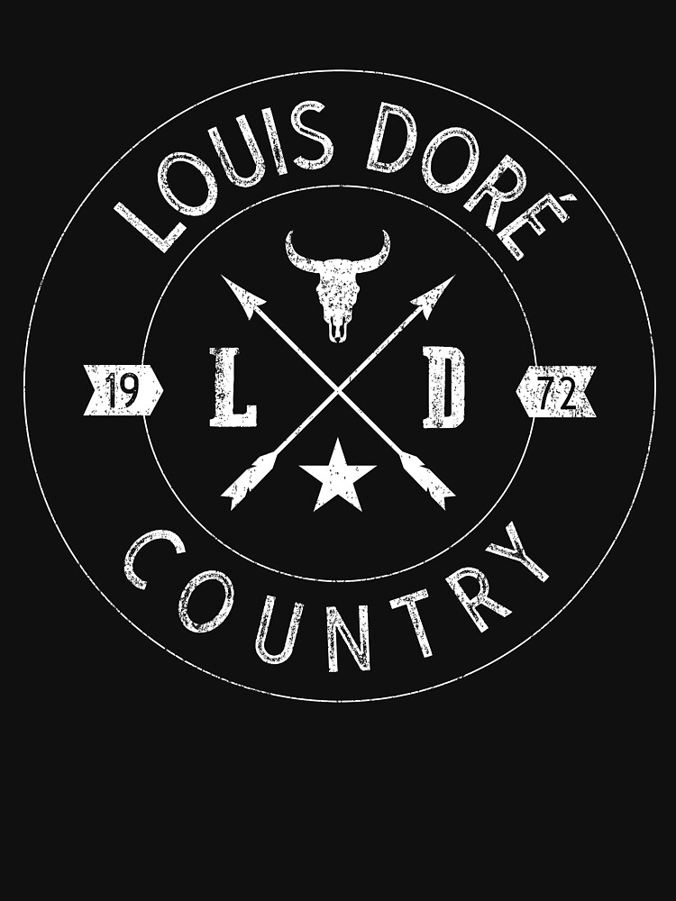 « Louis Dore country officiel logo blanc » par LouisDore