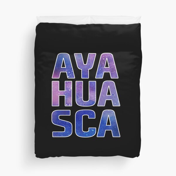 Ayahuasca Gift Love Mom Heart Love Birthday Ayahuasca Duvet Cover