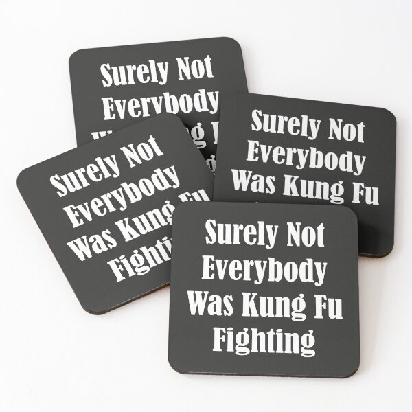 Item preview, Surely Not Everybody Was Kung Fu Fighting Essential T-Shirt designed and sold by tssoulinabil.
