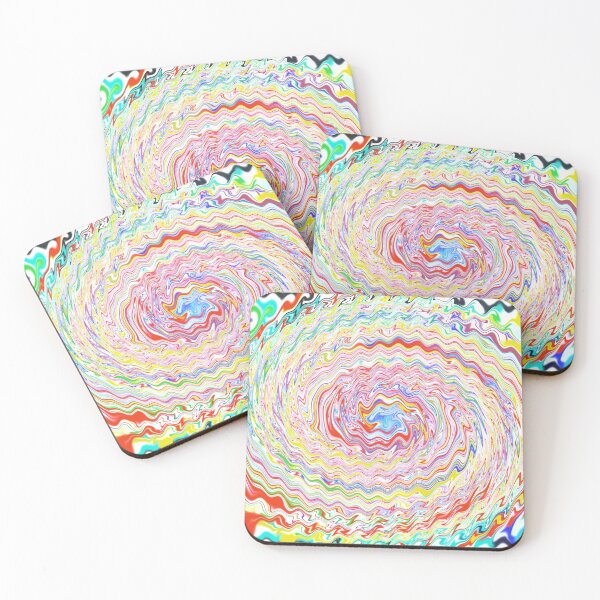 Item preview, Wavy Hypnotic Effect Vibrant Color Mix  designed and sold by FarzT.