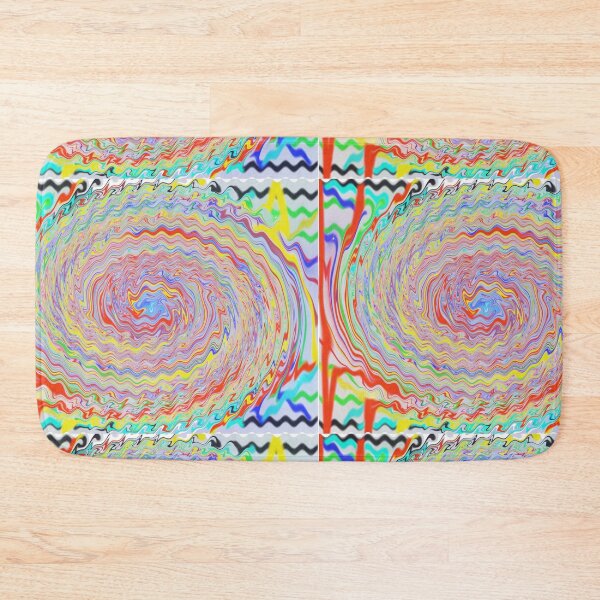 Item preview, Wavy Hypnotic Effect Vibrant Color Mix  designed and sold by FarzT.