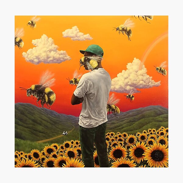 Cover Tyler Flower Boy Photographic Print
