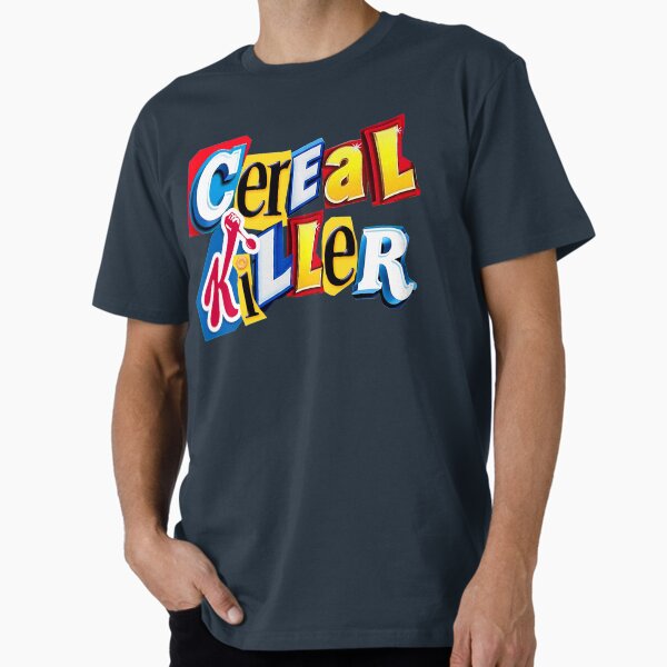 Cereal Killer Ransom Note Premium T-Shirt
