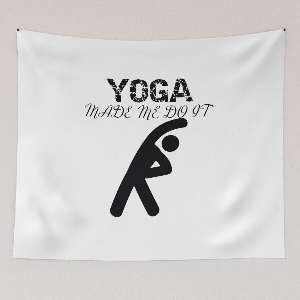 Item preview, YOGA MADE ME DO IT ITEMS SPORT DESIGN  designed and sold by safiel5.