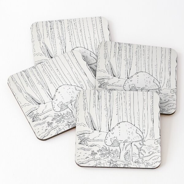 Item preview, Mushroom in a Forest designed and sold by DarkxAngel84.