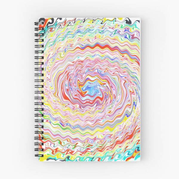 Item preview, Wavy Hypnotic Effect Vibrant Color Mix  designed and sold by FarzT.
