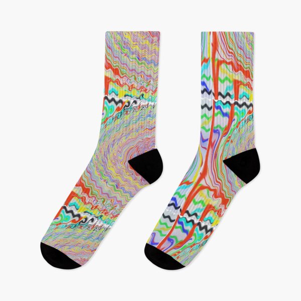 Item preview, Wavy Hypnotic Effect Vibrant Color Mix  designed and sold by FarzT.