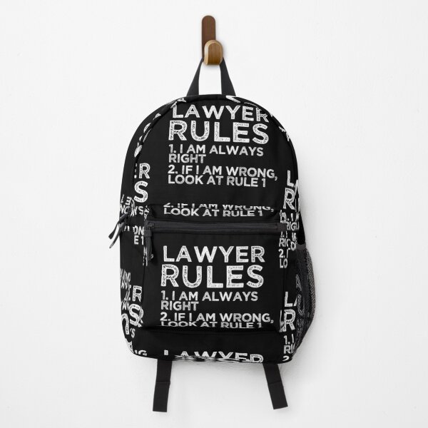 Item preview, Lawyer Rules: 1. I am always right 2. If I am wrong, look at rule 1 designed and sold by TeesYouWant.
