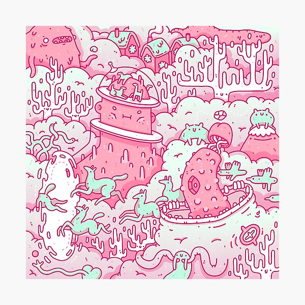 pink Photographic Print