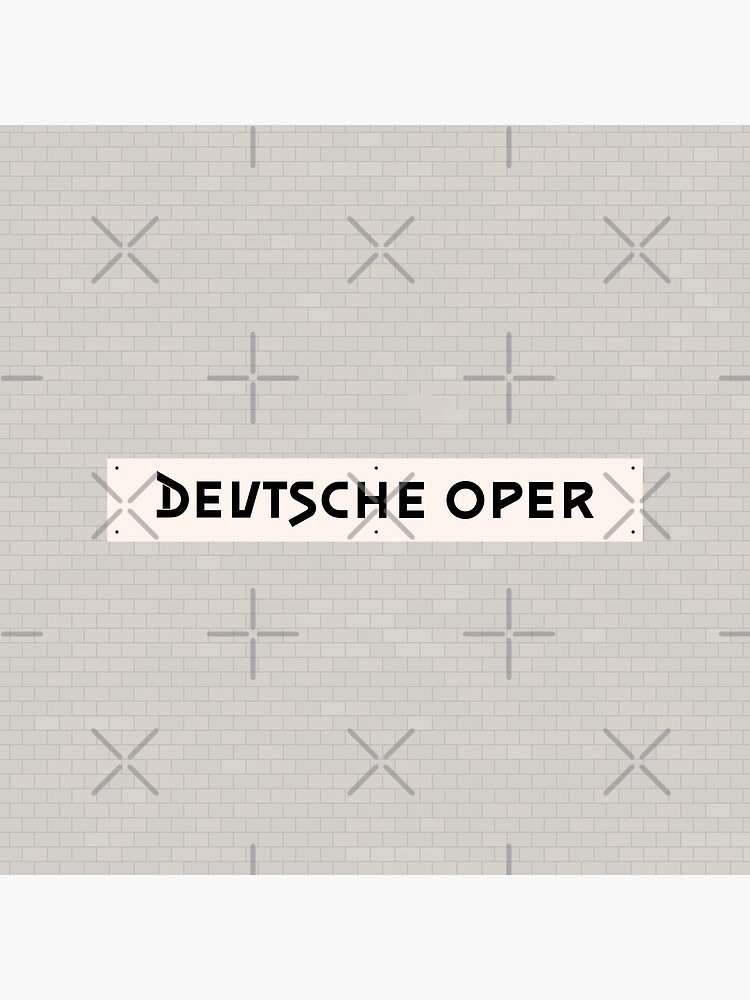 Deutsche Oper Station Tiles (Berlin) by in-transit