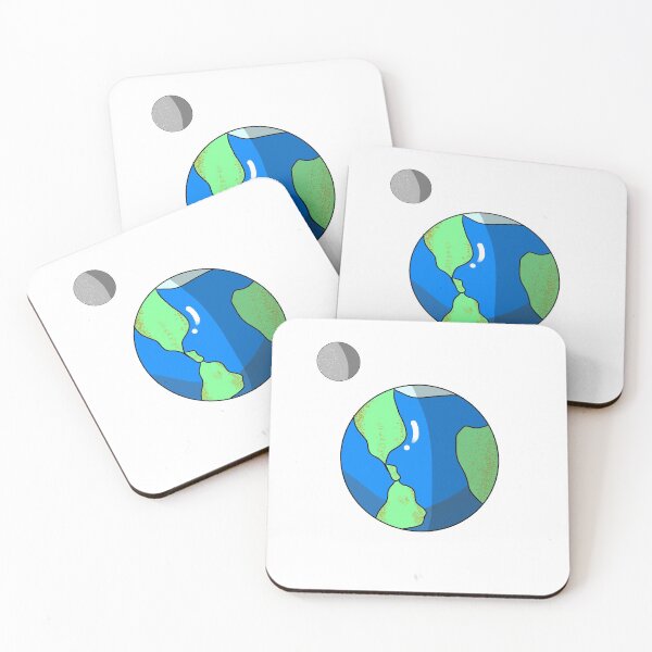 Item preview, Earth and Moon designed and sold by juanalan.