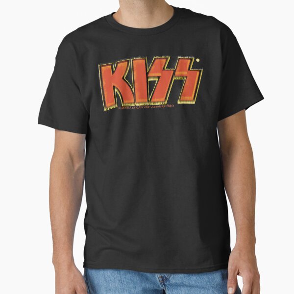 Item preview, kiss the band burn text style logo/vintage designed and sold by Rajpramanik.