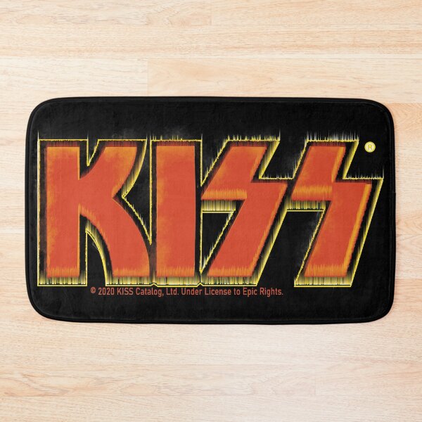 Item preview, kiss the band burn text style logo/vintage designed and sold by Rajpramanik.