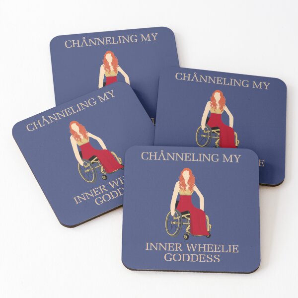 Item preview, Channeling my inner wheelie goddess designed and sold by NatLeBrunDesign.