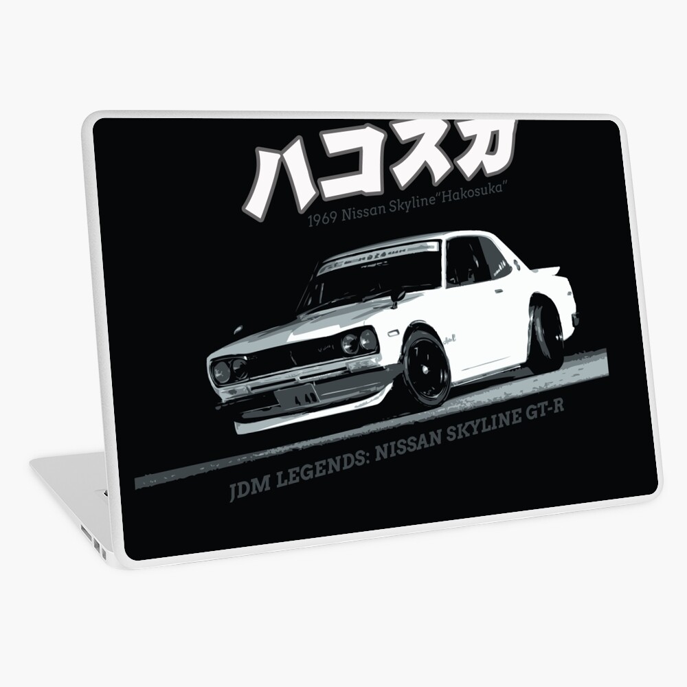 1969 Nissan Skyline Gt R Hakosuka Laptop Skin For Sale By Artvillephoto Redbubble