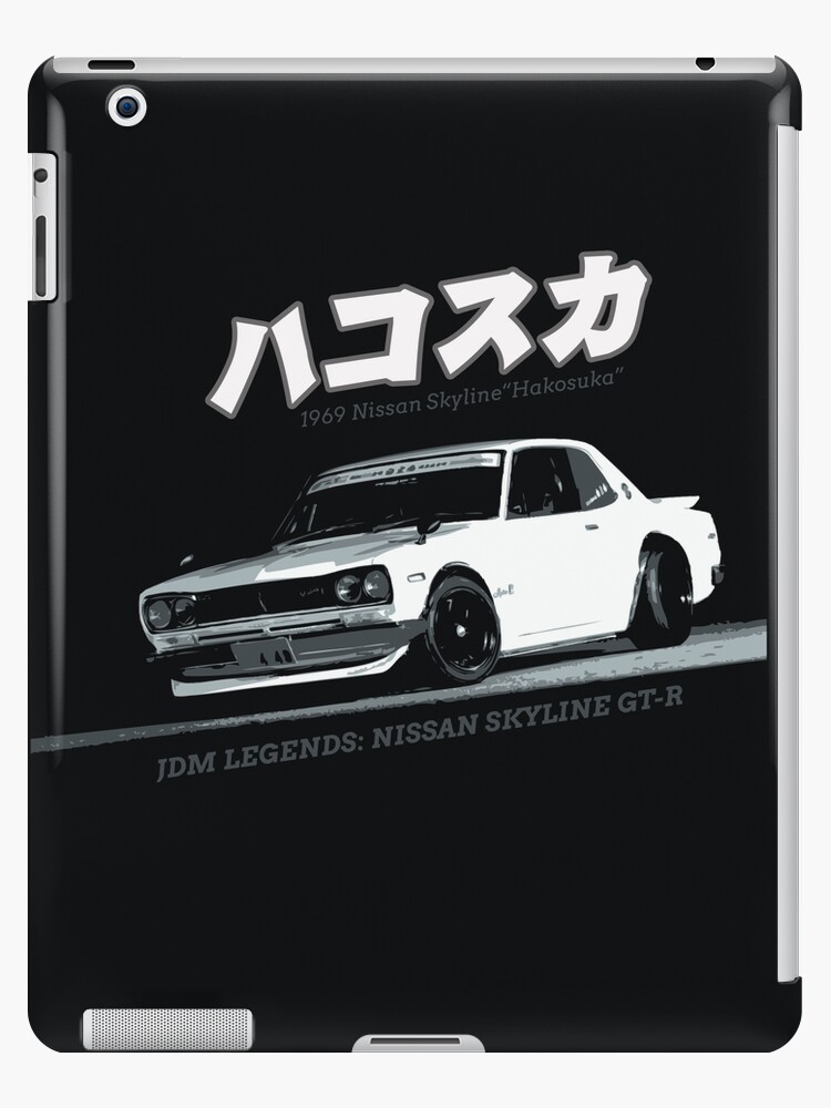 1969 Nissan Skyline Gt R Hakosuka Ipad Case Skin By Artvillephoto Redbubble