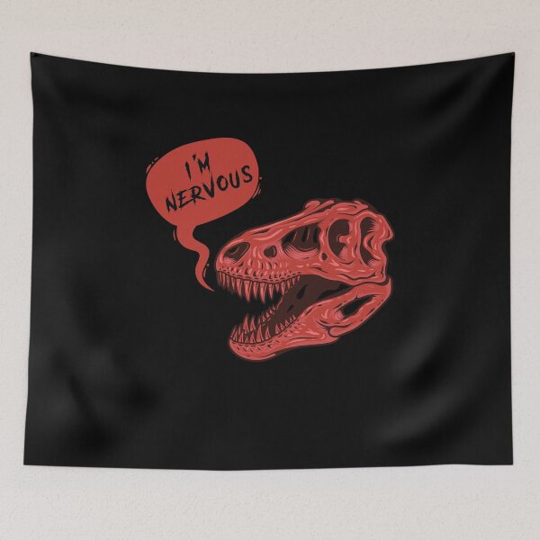 Item preview, I'm a nervous Rex handdrawing designed and sold by Usoubmaster.