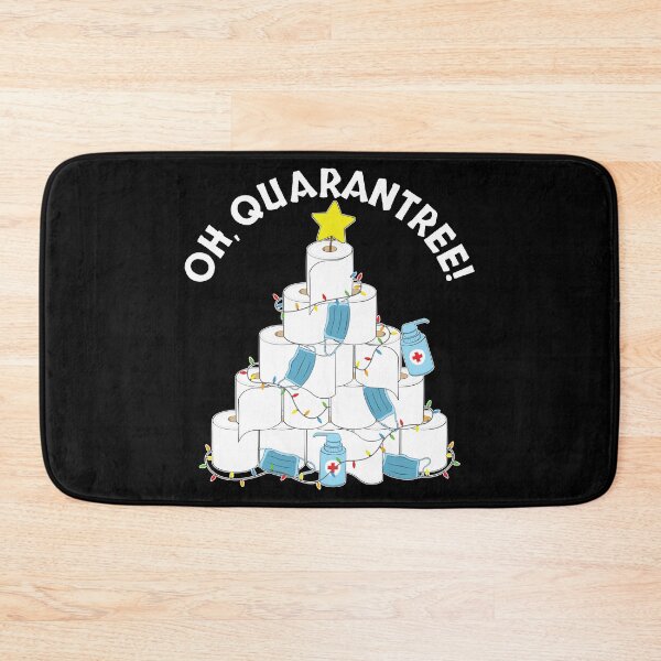 Item preview, Toilet Paper Tree Oh Quarantree Quarantine Christmas 2020 print designed and sold by jakehughes2015.